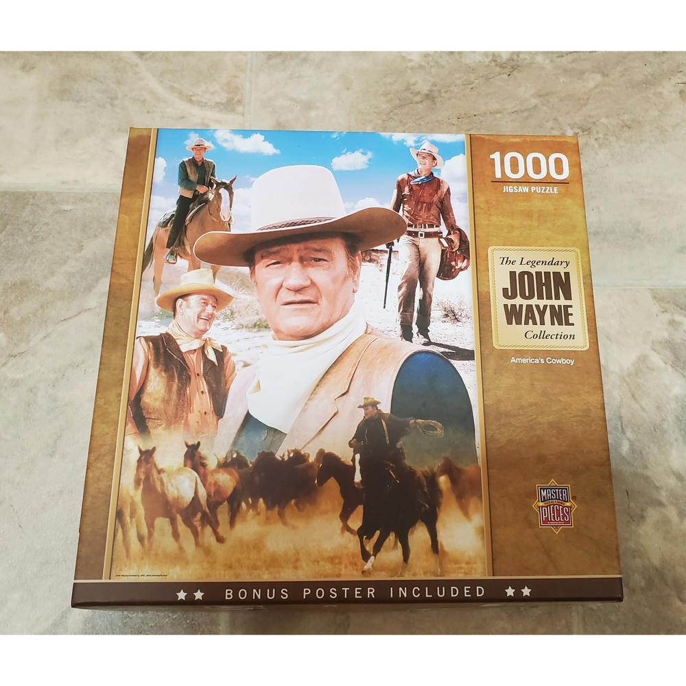 Master Pieces John Wayne Puzzle 1000 pieces ct Poster